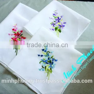 Embroidery Products Flower Handkerchief/craft thumbnail-1