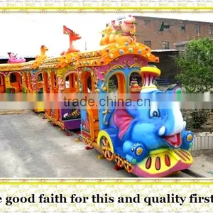Electronic Amusement Park Games Elephant Train Equipment for Sale thumbnail-3