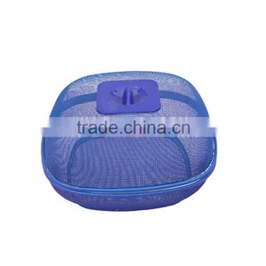 Kitchen Items Made of Plastic Shelves Ventilate Green Insect Food Cover thumbnail-1