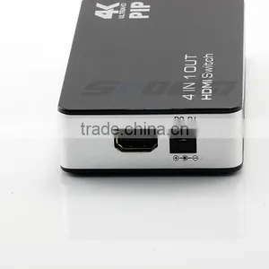 Full HD 1080P 4x1 HDMI Switch 4 Port HDMI Splitter Switcher Support HDMI 3D 4K*2K Picture in Picture Remote Control thumbnail-6