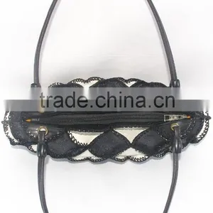 China Lady Fashion Bag Leather Handbag Factory Best Selling Cowhells Material thumbnail-6