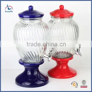 5L Glass Water Dispenser Wholeslae Market Glass Dispenser With Tap thumbnail-2