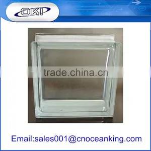 High Quality Clear and Colored Glass Block Shower thumbnail-1