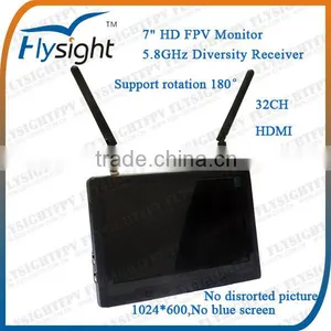 B250 5.8GHz Diversity Monitor For RC GoPro Hero Camera -Aerial UAV GPS Drone thumbnail-1