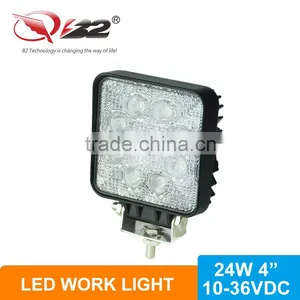 4X4 Car Led Work Lamp 24W for Forklift, Trains and Tanks thumbnail-2