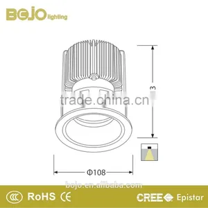 Recessed Spotlight LED Light 18W Commercial Lighting thumbnail-3