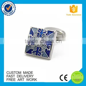 Custom Cufflinks for Men, Cufflink Manufacturer, Soft Enamel Cufflinks thumbnail-1
