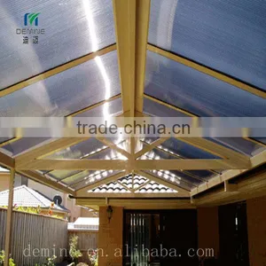 Processing of Two Layers Sunshine Polycarbonate(pc) Board for Villatic Sun Room thumbnail-1