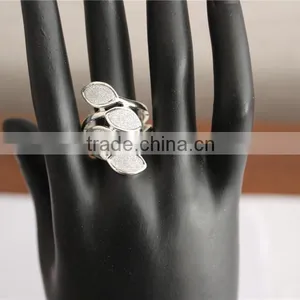 Jewerly Rings White Gold Plated Ring, Finger Ring Design for Women thumbnail-4