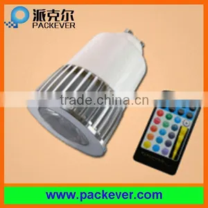 Remote Control 110V 220V 5W GU10 RGB LED Spotlight thumbnail-1