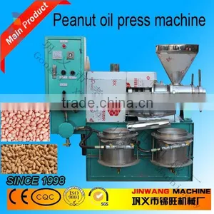Jinwang Promote Screw Peanut Oil Expeller/cold Peanut Oil Expeller With Multifunction thumbnail-1