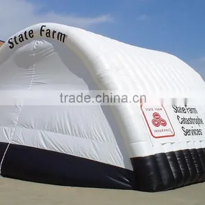 Giant Inflatable Garage Tent With Zip Doors thumbnail-2