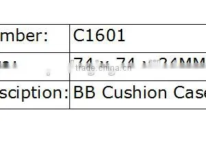Any Color Plastic Compact Powder Case thumbnail-5
