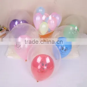 Made in China Transparent Latex Balloons for Party Decoration thumbnail-1