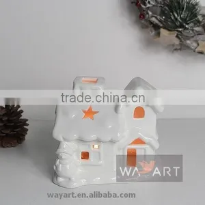 Adorable Ceramic Chirstmas Houses Ceramic Village House thumbnail-6
