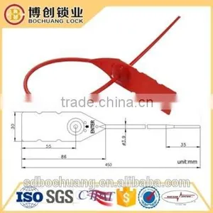 PS102 Plastic Cable Tie Plastic Container Security Seals Safety Seal One Time Use Lock Seal thumbnail-1