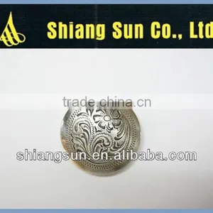 Silver Concho Leather Accessories thumbnail-1