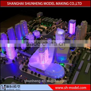 LED Lights ,maquette Construction Building Scale Model Maker/scale Building Model Making thumbnail-2
