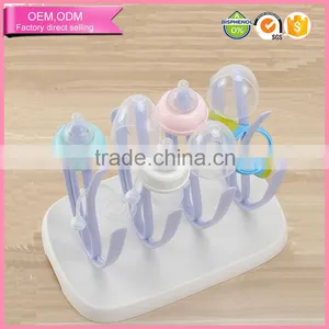 Wholesale 2015 BPA Free Plastic Folding Baby Bottle Drying Rack thumbnail-1