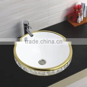 Artistic Shape Fancy Color Round Color Wash Basin thumbnail-3