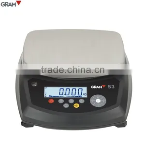 S3-15 LCD Display Electronic Kitchen Waterproof Scale for Fruit Weighing- 15kg / 2g thumbnail-2