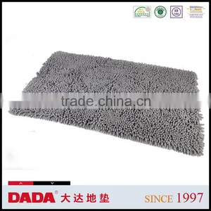 Modern Style Design Chenille no Hair Removal Bathroom Rug Anti Slip Mat Super Absorbent Carpet thumbnail-1