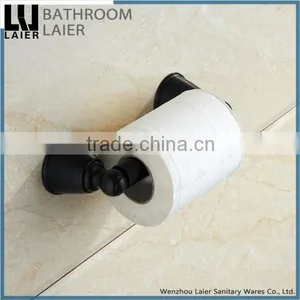 Contemporary Western Unique Design Zinc Alloy ORB Bathroom Accessories Wall Mounted Toilet Paper Holder thumbnail-1