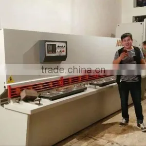 Hydraulic Plate Guillotine Cutting Machine/plate Cutting Machine Factory/shearing Machine Factory thumbnail-5