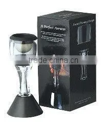 Hour Glass Wine Decanter Wine Aerator thumbnail-1
