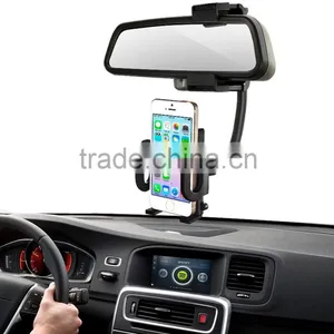 Best Selling Anti-slip Flexible Gooseneck Car Mirror Holder for Universal Mobile Phone thumbnail-2