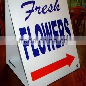 Indoor Outdoor Strong Corflute Sign Stand From China Factory thumbnail-2