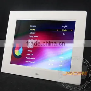 Factory Supply 10inch Lcd Mp3 Digital Pop Player Video Loop Display With Clock and Calendar for Christmas Gifts thumbnail-2