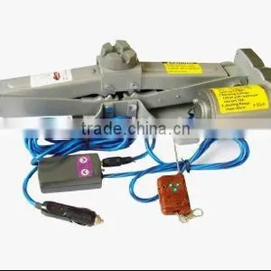 2 Ton CE Approved Hydraulic Electric Scissors Jack thumbnail-1