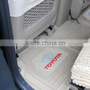 PVC Environmental Material Factory Outlet Car Mat With Carpet thumbnail-6