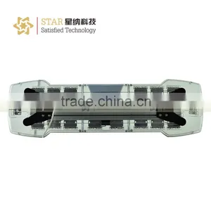 CE Certificated Electronic Led Emergency Traffic Warning Lightbar With Siren and Speaker thumbnail-6