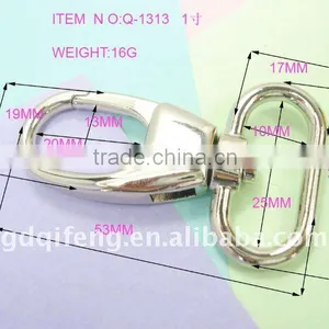 Qifeng Metal Snap Hook Q-1313-1 Metal Fiitings thumbnail-1
