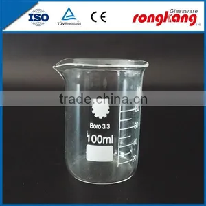 High Quartz Clear Quartz 50ml Beaker thumbnail-2