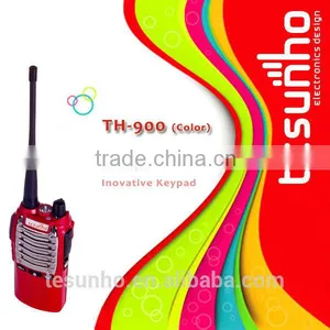 TESUNHO TH-900 IP54 Waterproof Handheld Type Walkie Talkie Two Way Radio thumbnail-1