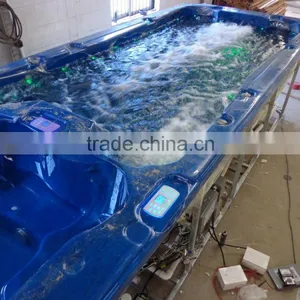China Manufacturer Rectangular Above Ground Swimming Pool Sexy Massage Spa Pool JY8603 thumbnail-2