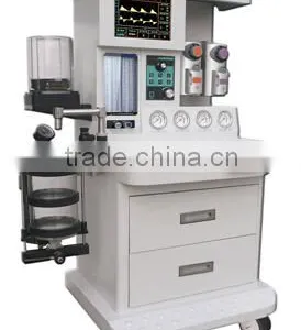 High End Model 10.4 Inch Screen Trolley Anesthesia Machine Apparatus With Two Evaporator AM-900B thumbnail-1