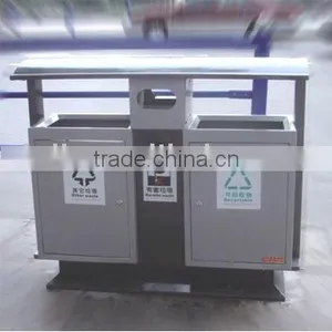 Stainless Steel Garbage Can thumbnail-1