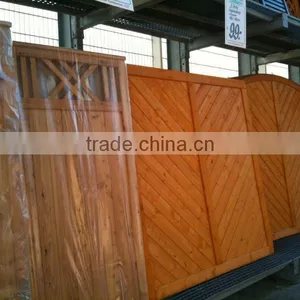 Indoor Wood Frame Fence Fencing Screen thumbnail-1