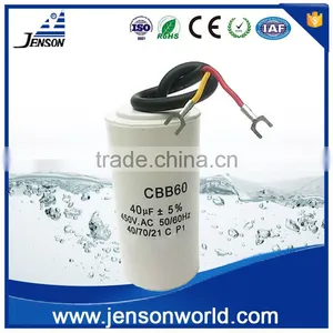 Jenson 40uf Cbb60 Start Capacitor for AC Motor Run and Start Cbb60 Capacitor thumbnail-4