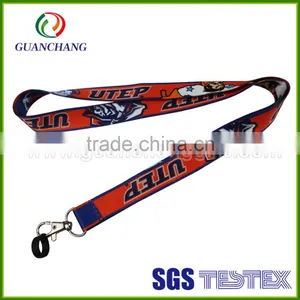 Custom Print Colorful Country Flag Logo Lanyard thumbnail-5