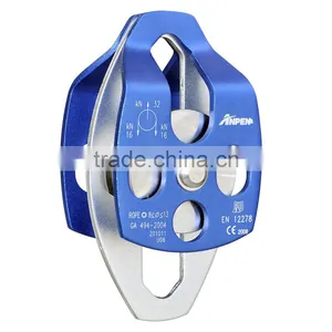Climbing With Single Steel Wire Rope Double Pulley thumbnail-2