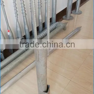 Hot Dip Galvanized Carbon Steel Solid Shaft Helix Screw Anchor thumbnail-5