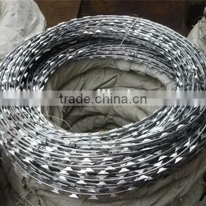 Galvanized Razor Barbed Blade Wires Fencing Machines China Supplier thumbnail-2