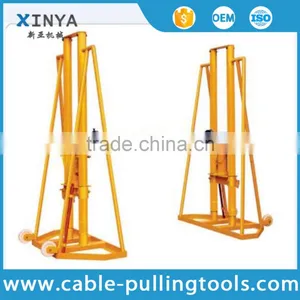 5T Cable Drum Stand With Hydraulic Lifting Jacks thumbnail-5