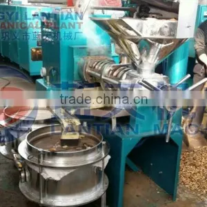 Middle and Small Size Energy Saving Spiral Oil Press Machine for Camellia Oleifera Seed thumbnail-3