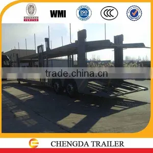 Manufacturer 2 Axles Car Carrier Semi Trailer thumbnail-3